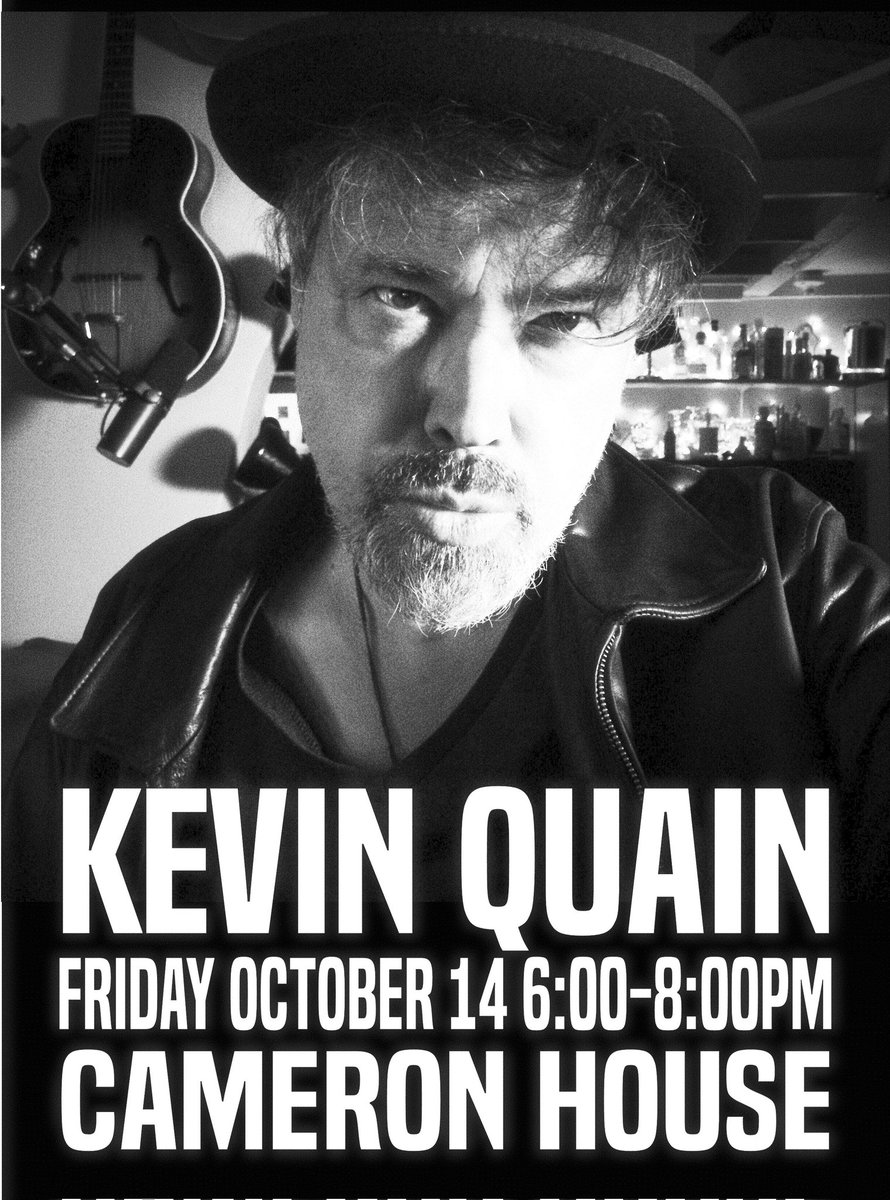 A corporeal manifestation in honour of the 41st Anniversary of Toronto's historic Cameron House.