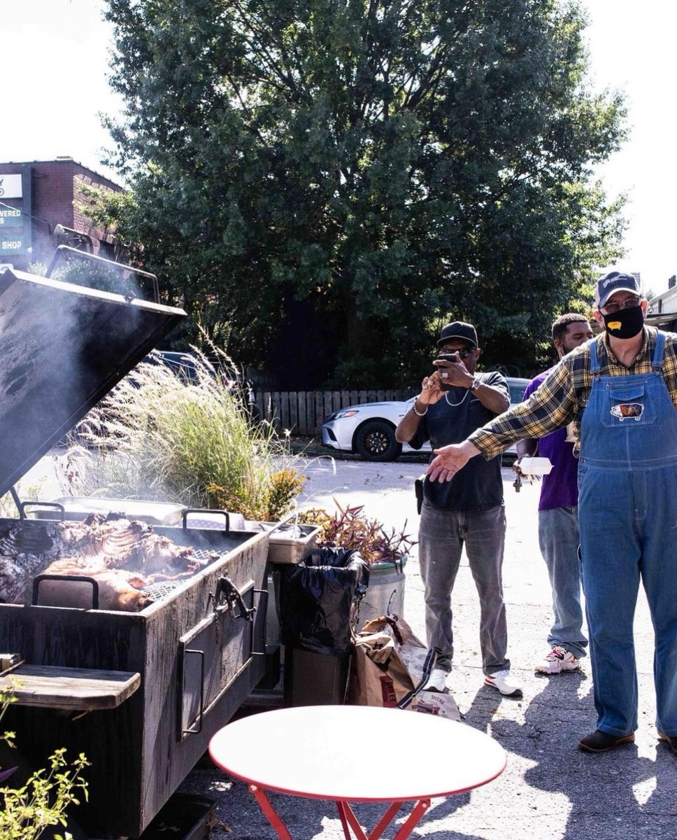 Big news 📣 The Pit has its favorite day of the year officially recognized: #NationalWholeHogBBQDay! Join the festivities Saturday 10/15. We'll be celebrating with a #pigpickin’ outside the restaurant on Davie St. from 12-5, and donating sliders to first responders from 3-5!
