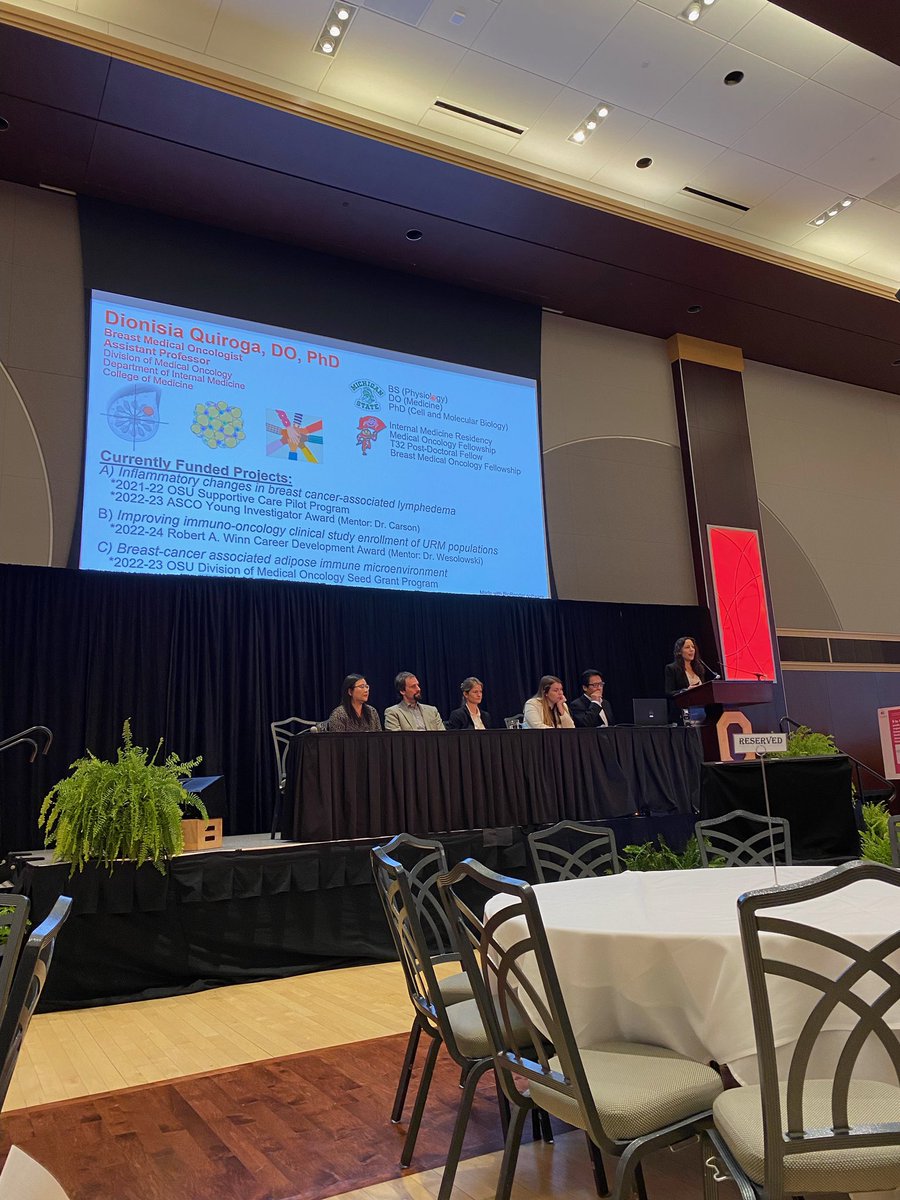 Colin Angell (@colin_d_angell) on Twitter photo Congrats <a href="/quirogad/">Dionisia Quiroga, DO, PhD, FASCO</a>! Great job presenting today at the Annual Scientific Meeting <a href="/OSUCCC_James/">The James at Ohio State</a> Congrats <a href="/quirogad/">Dionisia Quiroga, DO, PhD, FASCO</a>! Great job presenting today at the Annual Scientific Meeting <a href="/OSUCCC_James/">The James at Ohio State</a>