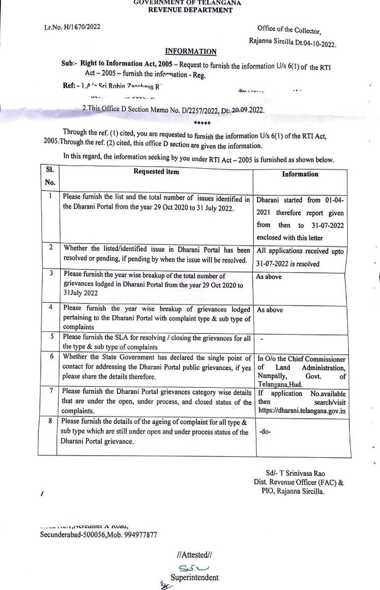 JeswanthMReddy's tweet photo. Dear @KTRTRS...
Is this true that the highest number of Dharani grievances recorded in Siricilla??

16257 is the total count.

Also I heard you you are going to adopt Munugodu if people vote you win. Munugodu will top then?

Entire Telangana is yours do focus on every bit of it! https://t.co/y28vVmuIKh