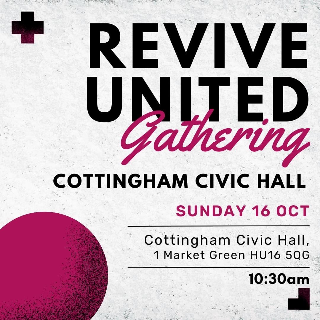 JarrodLCooper's tweet photo. ALL our locations are together this Sunday 10.30am for REVIVE UNITED! 🔥🎉❤️💥Going to be fab!! Guest worship team - join us!! 😎😇💥 https://t.co/KjnA8mLkLX