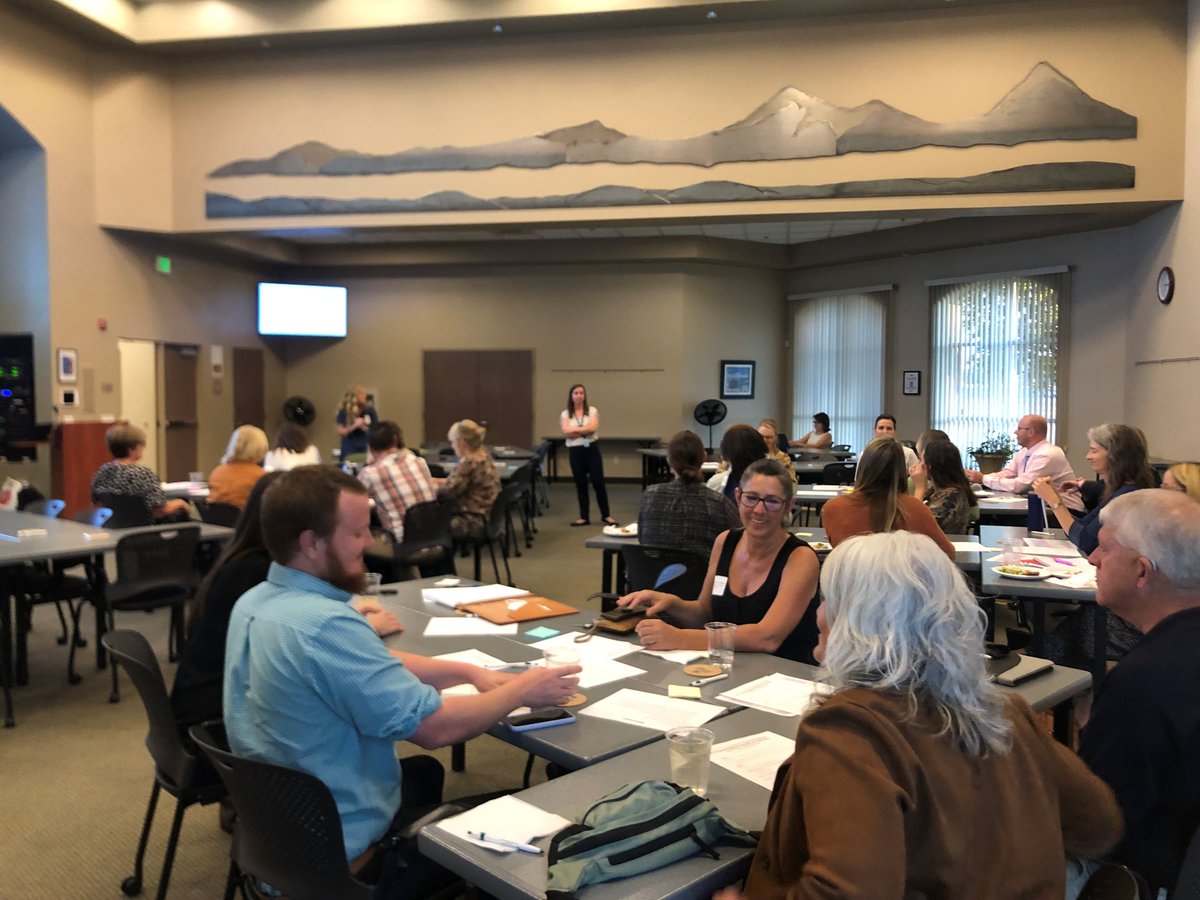 teamHANC's tweet photo. Yesterday @teamHANC and our members, @HCClinic  and Mountain Valleys Health Centers, attended the K-14 Joint Regional Healthcare Advisory meeting for #Shasta, #Tehama, and #Trinity Counties to help plan a future #ruralhealth workforce! Thank you @ShastaCoe for hosting! #ValueCHCs https://t.co/5L7G7Ko3fz