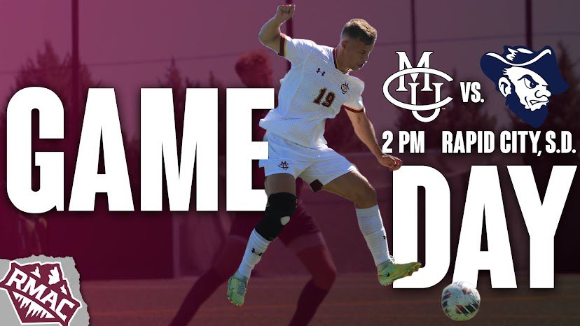GAME DAY FOR THE MAVERICKS🔥 

🆚 SD Mines
🕚 2:00PM
📍 Dakota Fields | Rapid City, SD

#MavUp | #RumbleMavs 🤘⚽️