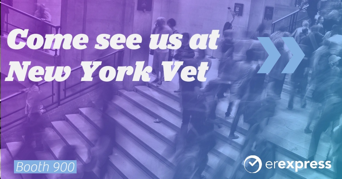 ERExpress2's tweet image. We&apos;re just 20 days from New York Vet Show; make sure to stop by and see us! #AnimalHealth #NYVET #waitlistsoftware