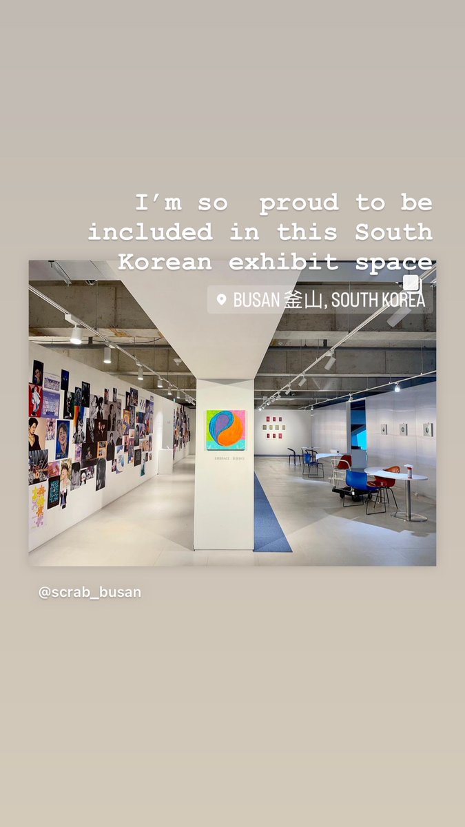 If you can't make it to my studio this weekend, I have some work in Busan. @BTS_twt #YetToComeinBUSAN #YetToComeTHECITYinBUSAN #BusanExpo2030 @BTS_ARMY