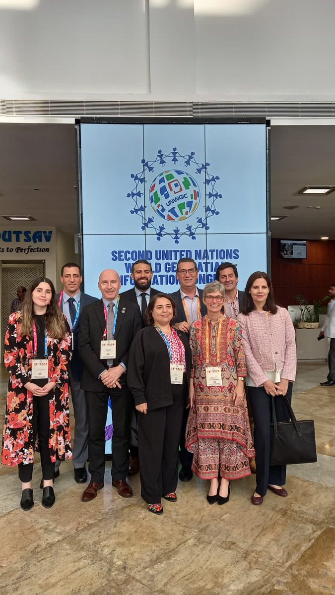 UNGGIMAmericas's tweet photo. UN-GGIM: Americas and its Board of Directors participate in the Second United Nations World Geospatial Information Congress in India. 🌎 

📸Countries USA, Chile, Argentina, Uruguay, Brazil, Mexico, @cepal_onu 

@UNGGIM 
#Unwgic2022 https://t.co/Kxiarot8JP