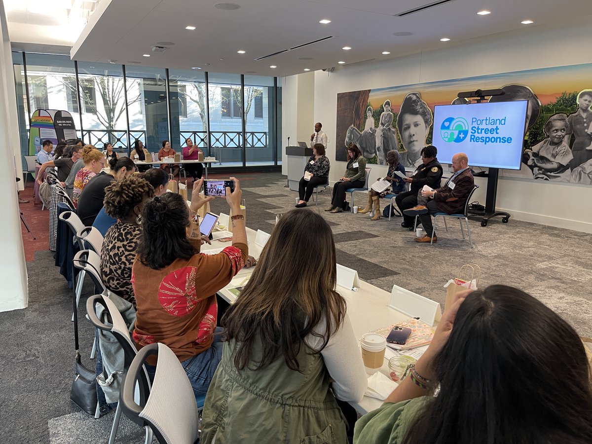 LocalProgress's tweet image. Localities across the country are pushing for and investing in community-led strategies that build real safety - like community responder programs. 

We’re in #Portland with two dozen elected officials, staffers, &amp;amp; community partners to learn about the citywide @PDXStResponse!