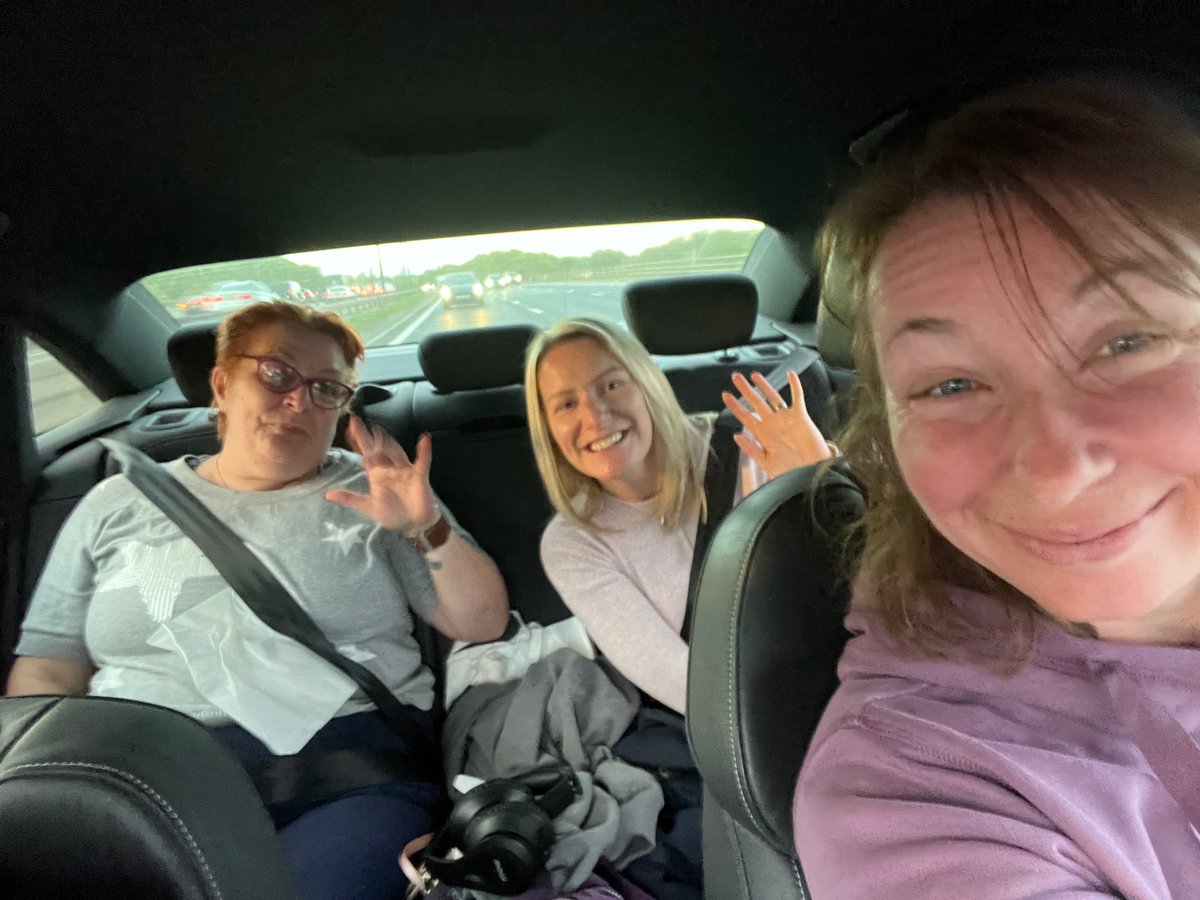 The North West contingent are on our way to Kent, ready for the @OurSamCharity Our Stars Choir performance tomorrow as part of @Medway_NHS_FT service of hope and remembrance. #M25 #babyloss #VeryProud