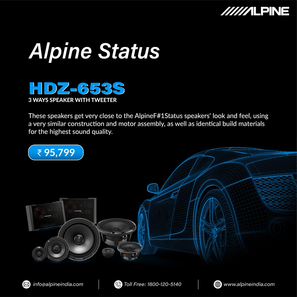 Alpine India tweet media