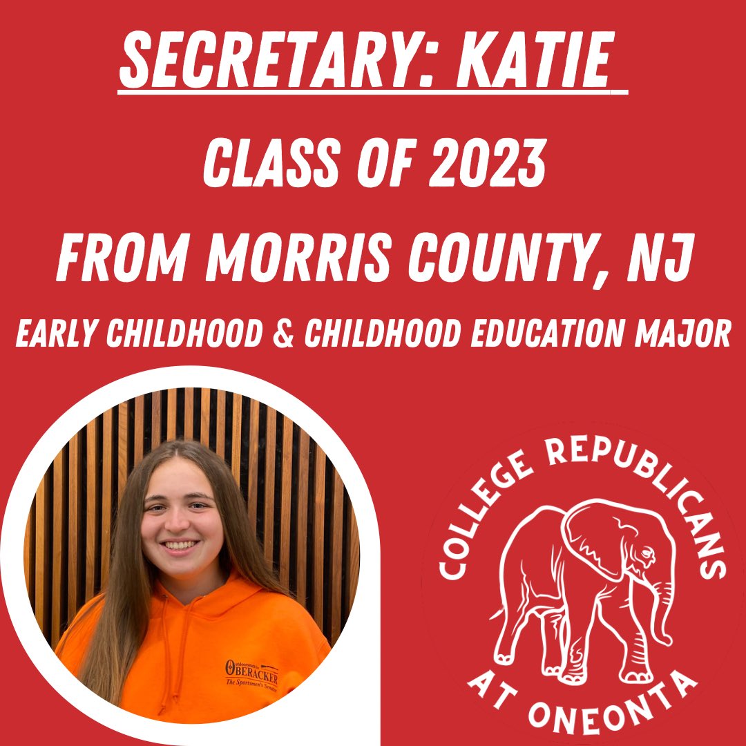 OneontaCRs's tweet photo. Congratulations to Katie, who was recently elected club Secretary! https://t.co/SgdWngrZCW