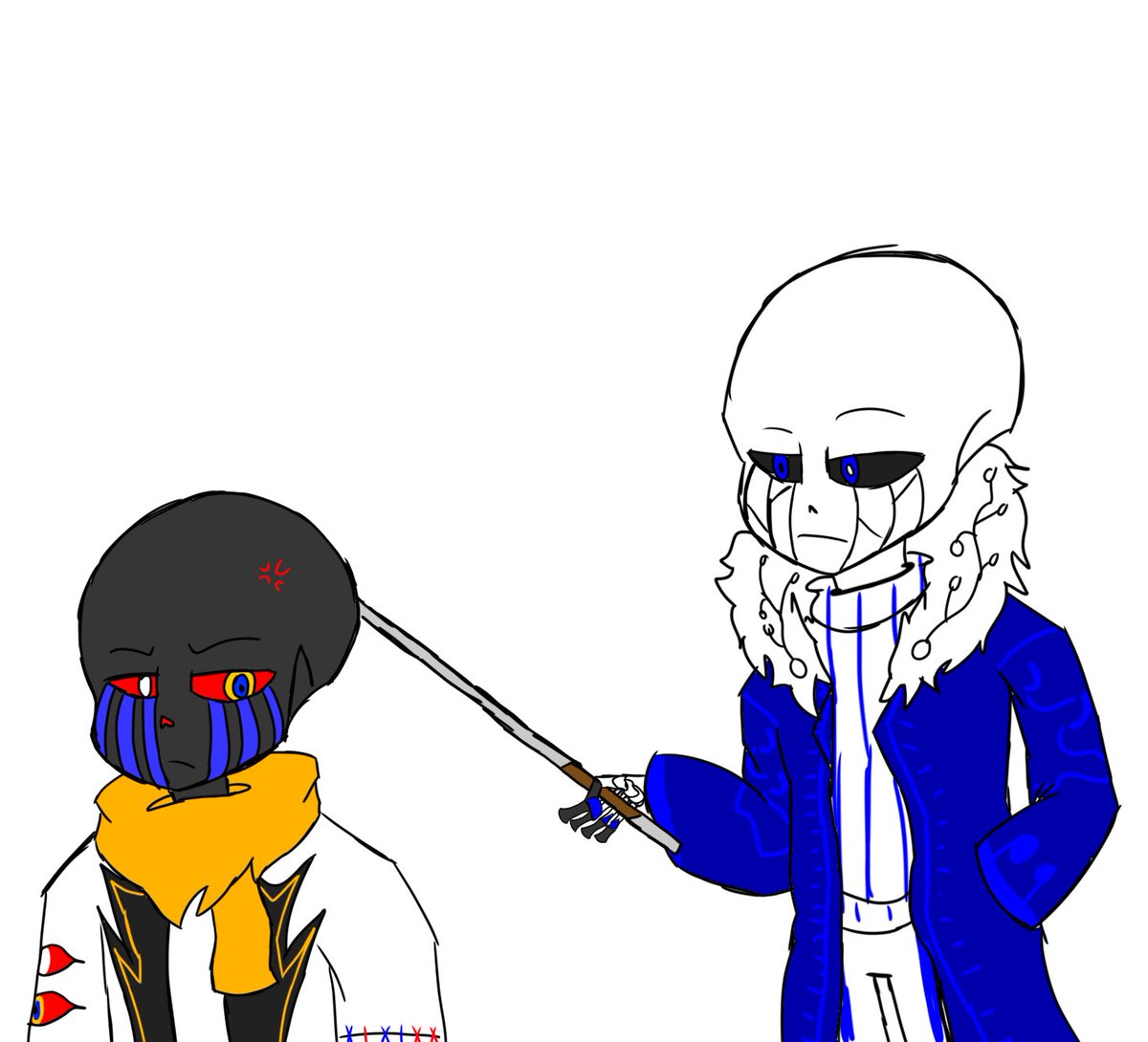 jumpfire05's tweet photo. Some art I drew for Staffverse
#alphatale #alphataleau #staffverse #righteouserror #infectedsans #staffverseInfected #error404sans #staff404 https://t.co/o4tdEdbPUN