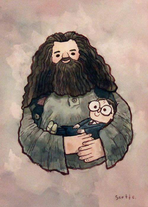 RIP Robbie Coltrane. You will be our Hagrid, Always.