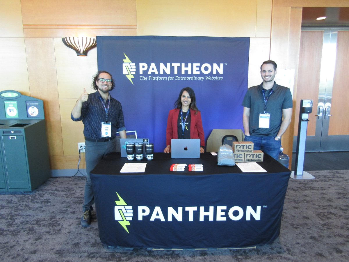 DigitalSummits's tweet photo. Empower your developers, IT and marketing to build and maintain websites that deliver extraordinary results with #DSIND sponsor @getpantheon’s best-in-class platform. Stop by and have a chat; what do you have to lose? https://t.co/DpgF4AQmUc https://t.co/kSAUHrQNsk