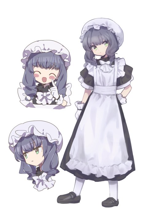 二面性の素敵なメイドさんです 