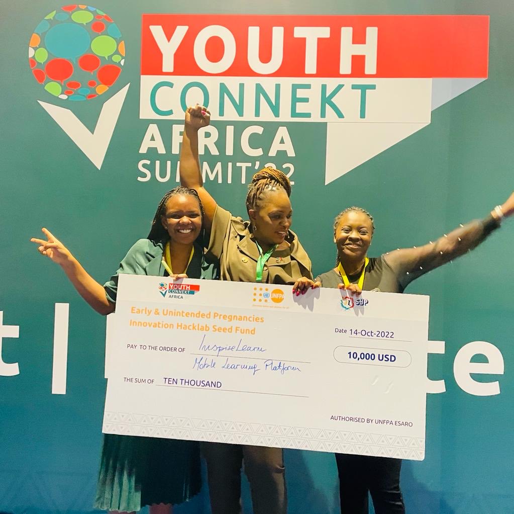 Malawi team at the Youth Connect Summit 2022 has won US$10,000 for an innovation in educational materials that are provided through mobile learning platforms.