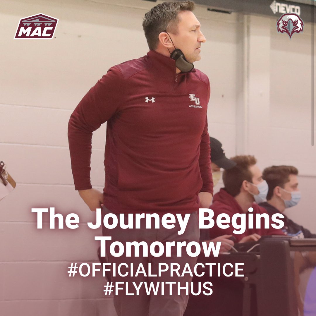 EasternU_MBB's tweet photo. We are now one day away from the start of our season! It’s a great time to be an Eagle, and we are looking forward to making you all proud this year on the court!! #FLYWITHUS #officialpractice #timetolockin
🦅🗣️💪🏽 https://t.co/PVx7kMGtlj