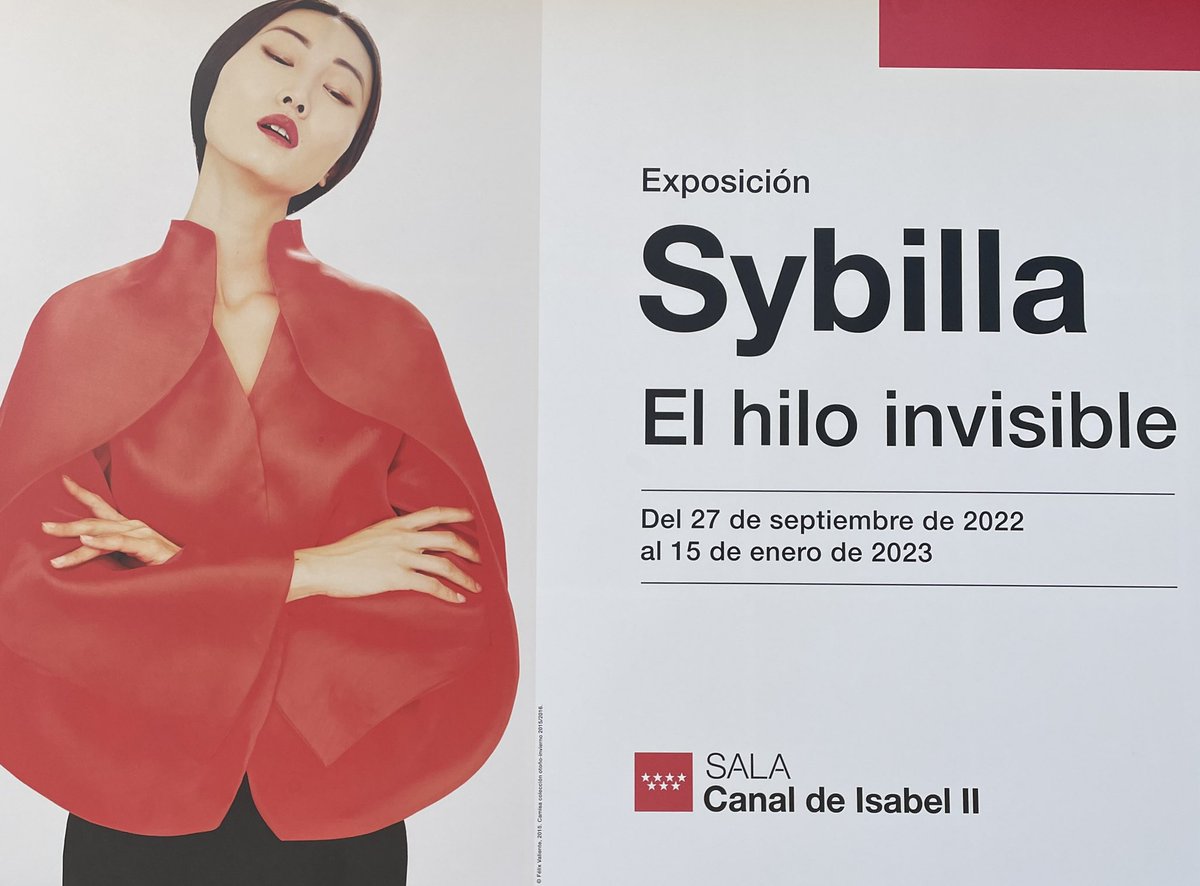 yieldfans's tweet photo. Sybilla, una estupenda exposición que presenta  vestidos, fotografías, material gráfico de la obra de esta gran diseñadora española, en la Sala del Canal Isabel II #Sybilla #modaespana #moda #fashion #Madrid https://t.co/jBRWcnrmdp