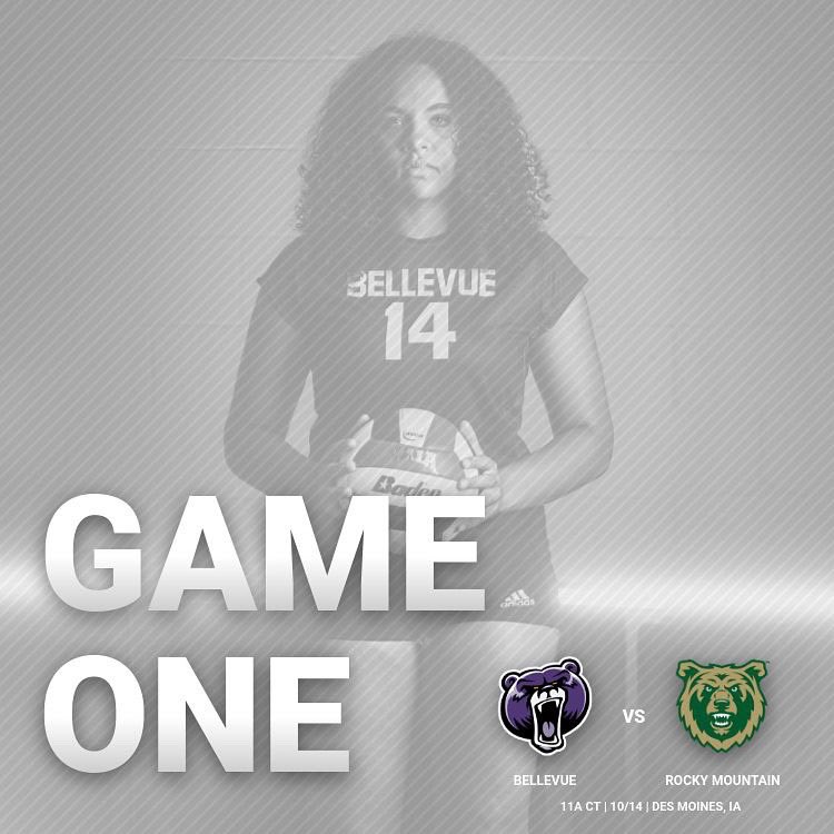 BUBruinsVB's tweet photo. Let’s play ✌️. 

The Bruins head to Des Moines today for its final two non-conference matches of the regular season. 💜 https://t.co/ceN8rBvYQj