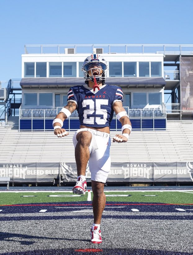 New Threads for Saturday.

📍Audi Field 
⏱ 4:00pm Kickoff

#STMDT #HUBisonFootball #HowardXJumpman