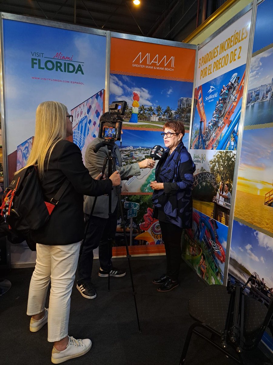 ABCMundial's tweet photo. #SeaWorld Parks & Entertainment presentó en la FIT todas sus novedades
#DianaSosa @SeaWorld @BuschGardens @SeaWorldAbuDhabi
#SeaWorldOrlando #BuschGarden
https://t.co/mfQyDSGowR https://t.co/Yx1IusSg1a