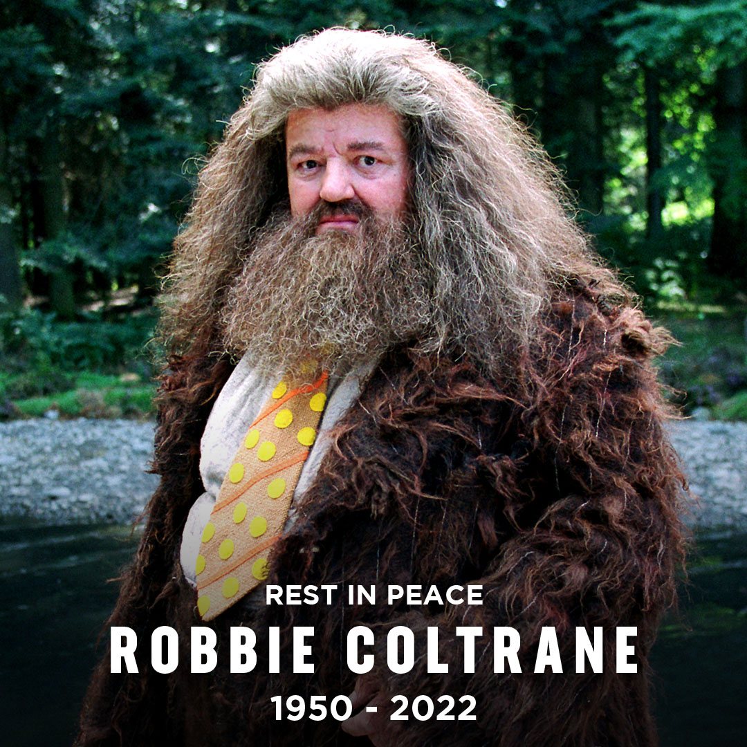 Rotten Tomatoes on Twitter: Robbie Coltrane, best known for his role as  Hagrid in the Harry Potter franchise, has sadly passed away at the age of  72. Rest in peace. https://t.co/YS6R4ebYOq /