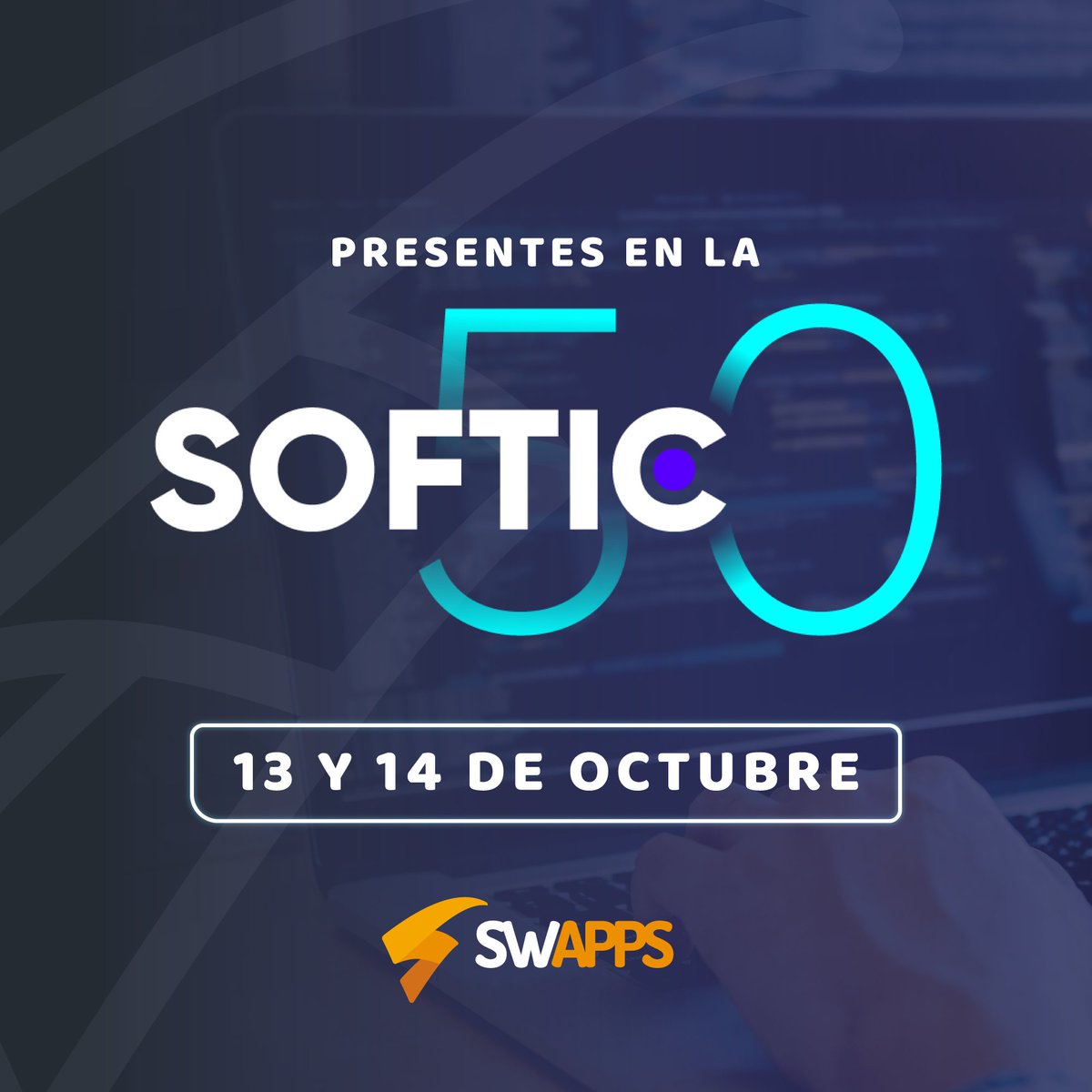 swappsco's tweet photo. Estamos presentes en el encuentro comercial más importante del país para el sector software y TI 💥#Softic2022 🚀 @FedesoftCol @PROCOLOMBIACO @Ministerio_TIC https://t.co/0tDDrJbhlf