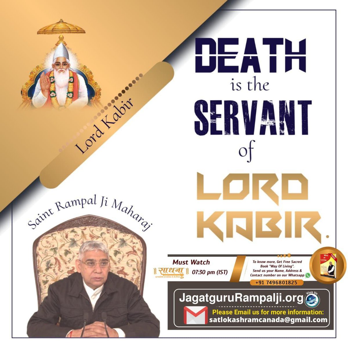 All the living beings have originated from supreme God Kabir. He is the father of all souls. He is the giver of life and the bestower of happiness.
- Sant Rampal Ji Maharaj

#LeafsForever