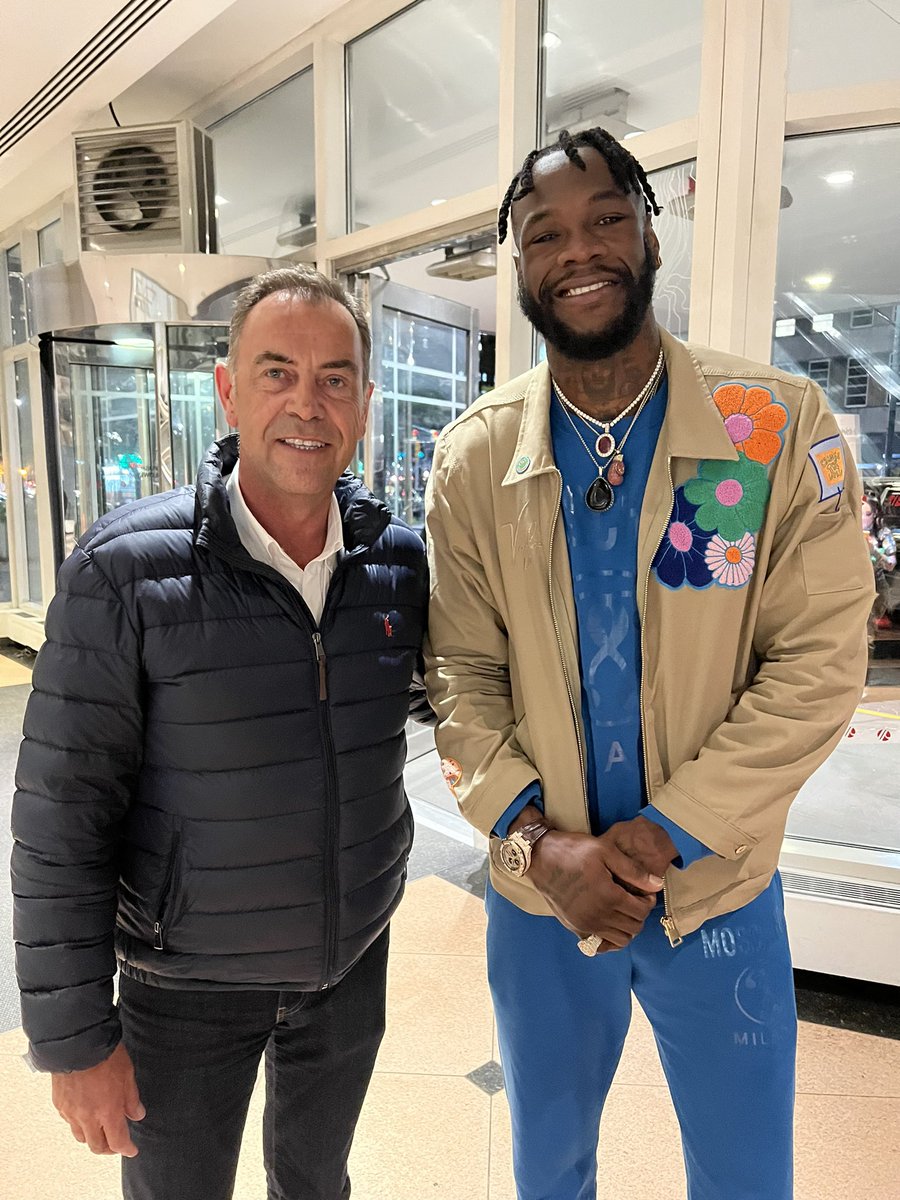 Met with <a href="/DeonteyW94/">DeonteyW</a> ahead of his fight on Saturday in Brooklyn. Such a nice approachable guy.
Good luck for Saturday Deontey!👊👊👊