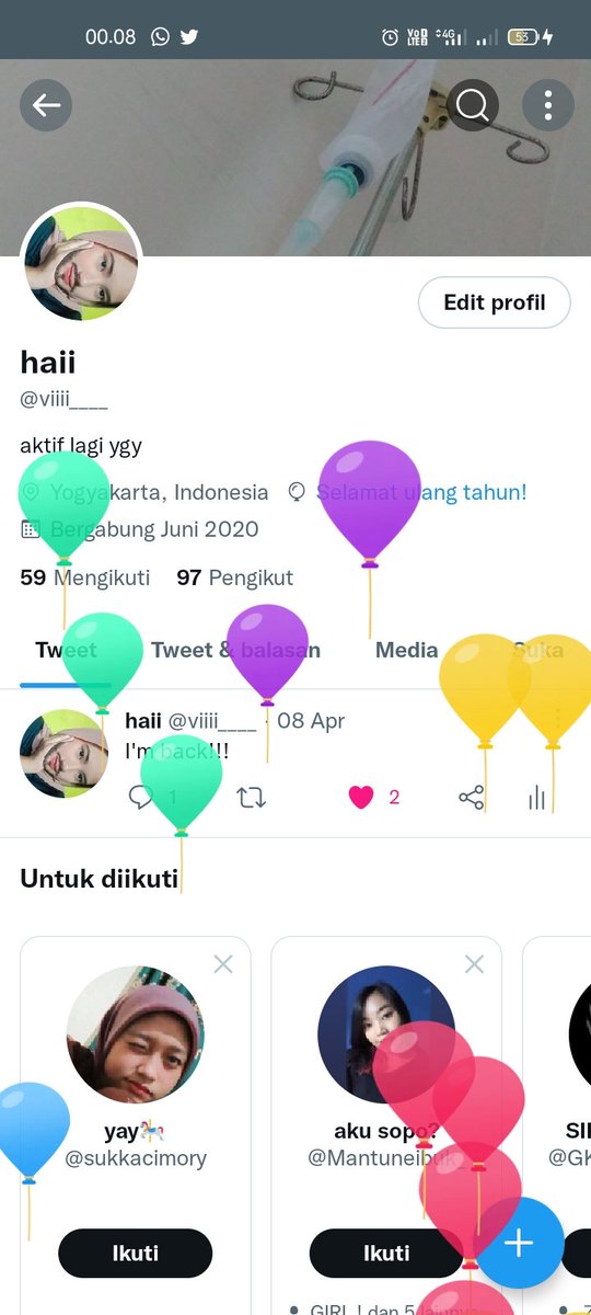 viiii____'s tweet photo. Hbd aku https://t.co/TNBCb5j3UO