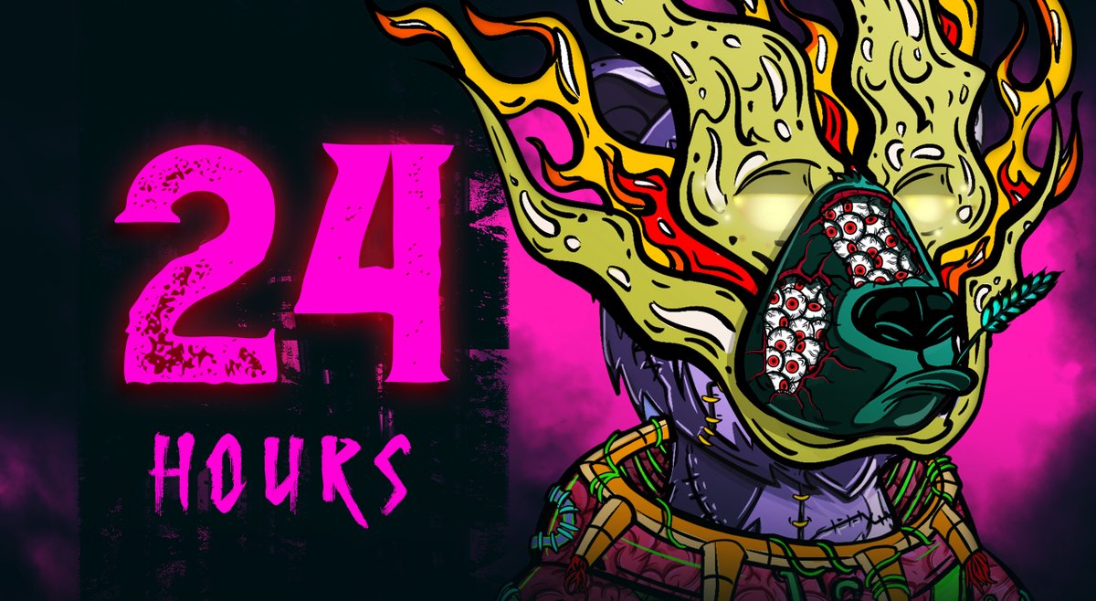 meka_bears's tweet photo. 24HRS Left for the MUTATION FEST to begin.
๐ฅ - WALLET SUBMISSION is Still OPEN !
๐ฅ - JOIN DISCORD : https://t.co/ZsS385uFJY
#undeadmeka #mutationfest #mekabears #SolanaNFTs https://t.co/zyTFEq0mt8