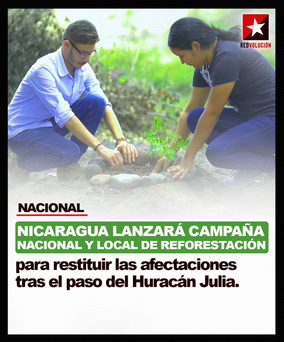 Atego16's tweet photo. Vamos todos a Reforestar
🌳🌴🌿🏵🍀

Por el Futuro
Por el Bien Común
Por la Vida

#2022PuebloVictorioso
#UnidosEnVictorias 

@RDRFSLN_ @HoChiMinhF @redvolucion_nic https://t.co/QTWhOXXb13