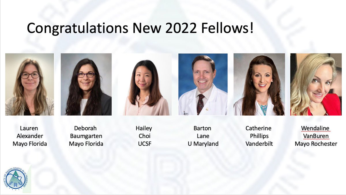 SRU Radiology (@sruradiology) on Twitter photo Congratulations to the 2022 New SRU Fellows!
#SRU22 #Ultrasound
<a href="/deb_baumgarten/">Deb Baumgarten</a> <a href="/haileychoi/">hailey choi</a> <a href="/CatiePhillips1/">Catie Phillips, MD</a> <a href="/WendalineVB/">Wendaline VanBuren</a> <a href="/Bartbrew/">Bart Lane</a> Congratulations to the 2022 New SRU Fellows!
#SRU22 #Ultrasound
<a href="/deb_baumgarten/">Deb Baumgarten</a> <a href="/haileychoi/">hailey choi</a> <a href="/CatiePhillips1/">Catie Phillips, MD</a> <a href="/WendalineVB/">Wendaline VanBuren</a> <a href="/Bartbrew/">Bart Lane</a>
