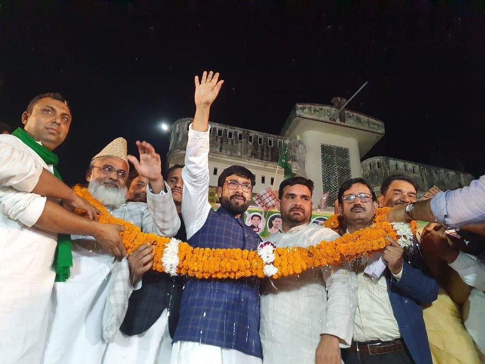 aimimupho's tweet photo. प्रदेश अध्यक्ष @imshaukatali साहब ने नगर पालिका परिषद सम्भल में सभा को संभोधित किया। @asadowaisi @aimimupofficial @aimim_national https://t.co/hdPrUEkgGS
