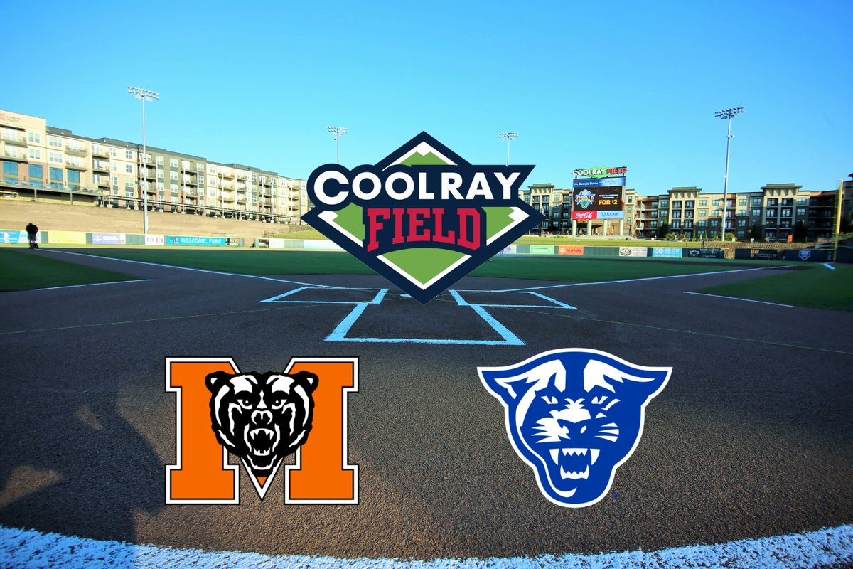GoStripers's tweet photo. College baseball returns to Gwinnett! Mercer and Georgia State are set to play a fall game at Coolray Field on Saturday, October 22nd starting at 2 pm.

Get tickets now: https://t.co/Zl7KtNLuoR https://t.co/rG6ZEZTQae