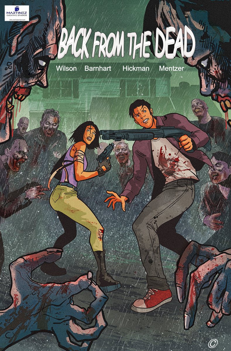 I want to say a big Thank you to the 13 Backers that backed the comic so far, the team really appreciate you all. Back from the Dead by Martinez Wilson Shaquille Hickman and Aaron Mentzer is live now on Kickstarter🔥🔥  kickstarter.com/projects/bftd/…