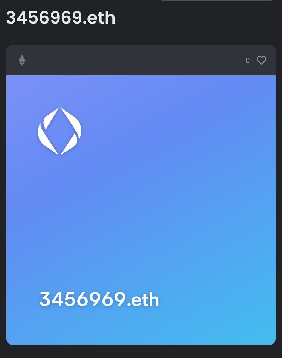 I need to stop this addiction!
#ens #ensdomains