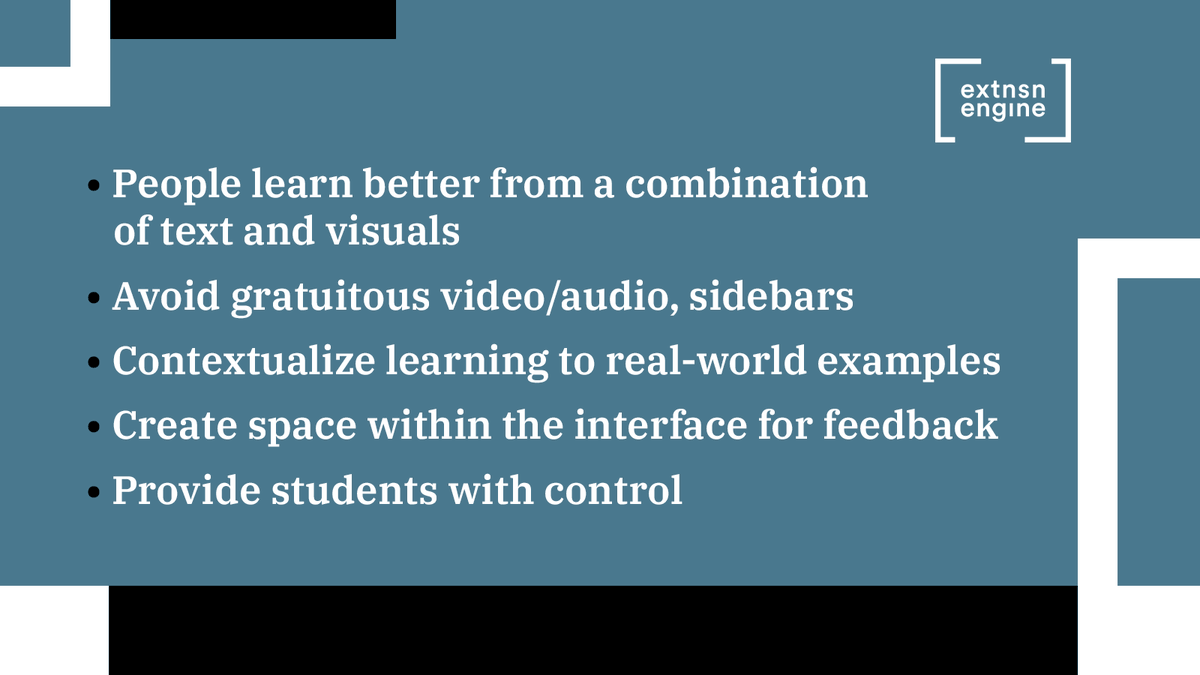 ExtensionEngine's tweet image. #Bestpractices emerging to create #onlinelearning programs.  (Part 1)

#elearningexperts #remotelearning #onlineculture