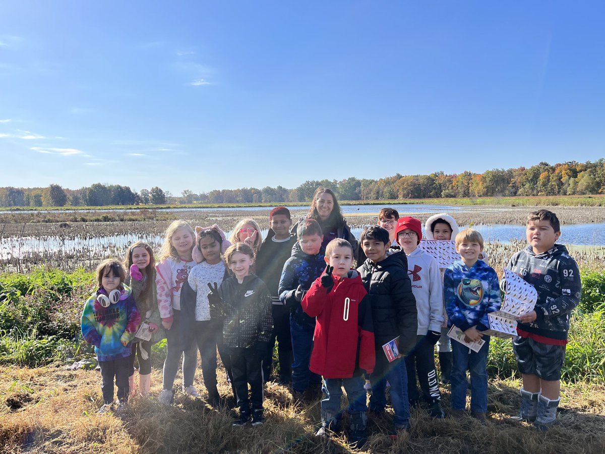 jclendenen2's tweet image. Second graders learning about wetlands and animals that live in them at the Montezuma Audubon Center💙#SFCSDPROUD