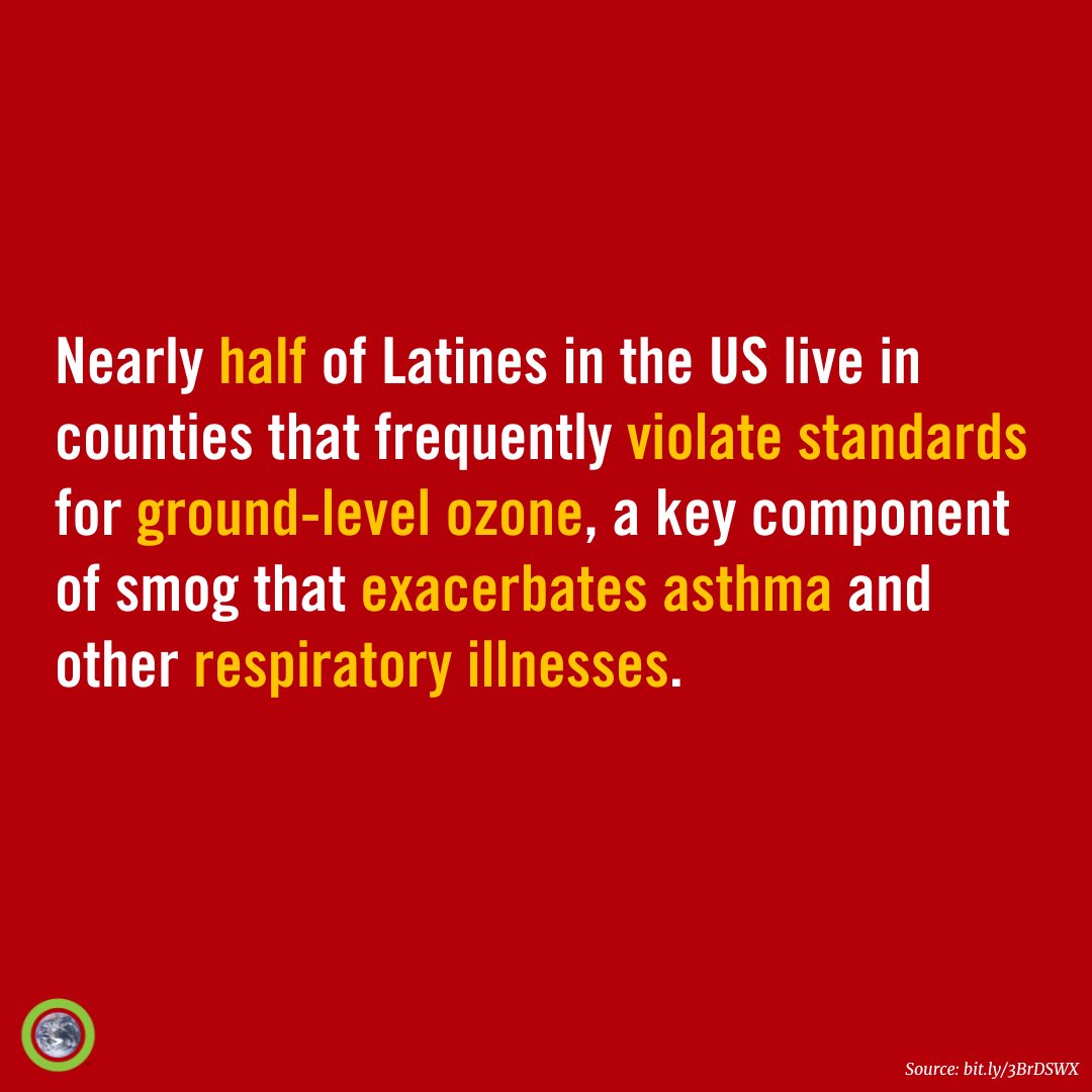 ClimateReality's tweet photo. #HispanicHeritageMonth is almost over, and we're highlighting the impacts of climate change on Hispanic and Latin communities. We must #EndRacism to confront this #ClimateCrisis. https://t.co/O4ZzK4E7XY