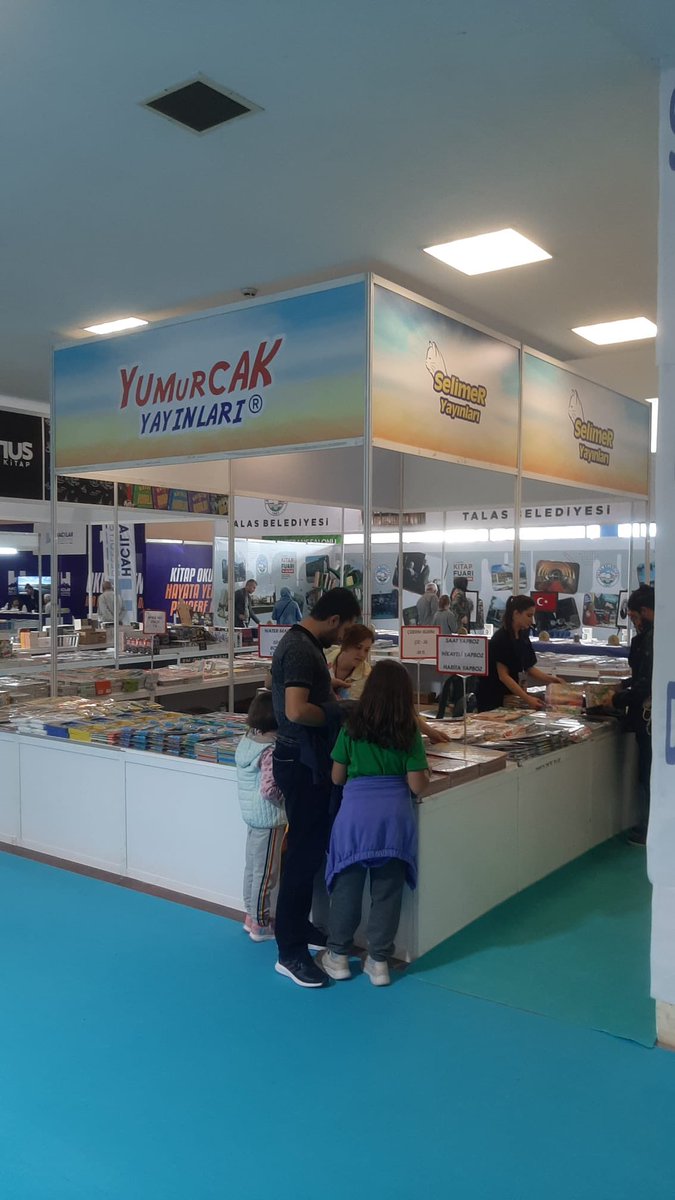 Kayseri Kitap Fuarı 
Selimer Standı 👏👋👍✅