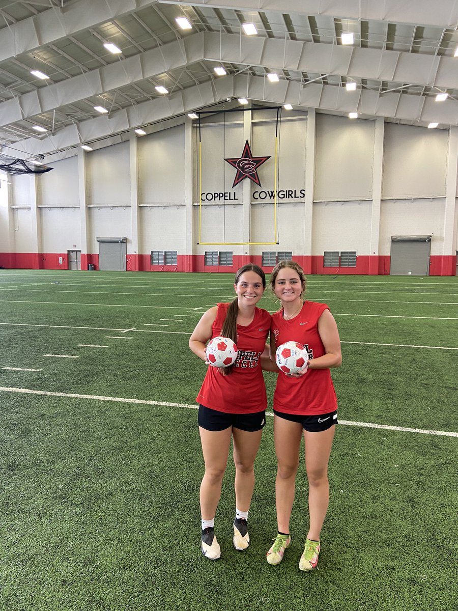 CoppellCowgirls's tweet photo. Our players of the week from last week are three girls who bring tremendous energy and joy to our program. Congratulations Mia, @JaquishMaddie5, and Ella. https://t.co/pyzyJOsUqi