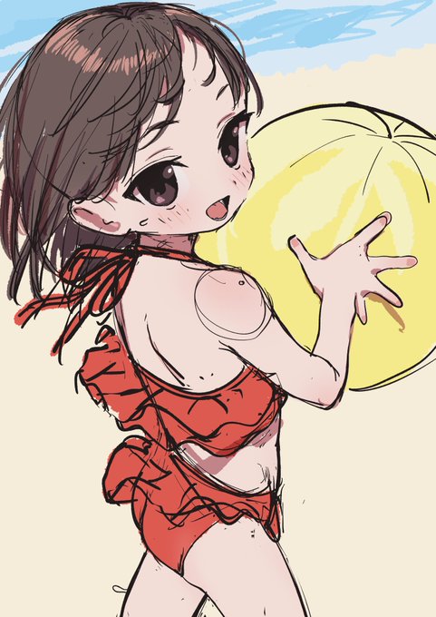 新しいのが無いので過去のイラストのラフを上げておきます… 