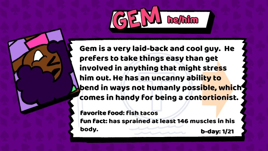 We haven't forgotten.

Meet the always fabulous ✨️GEM!✨️