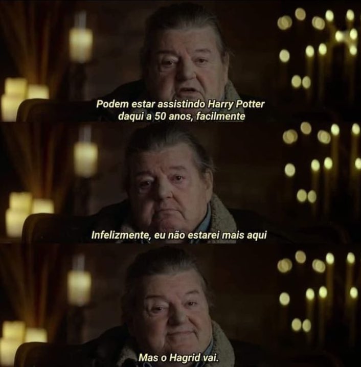 HarryPotterBrr's tweet photo. Robbie Coltrane, que interpreta Rúbeo Hagrid, faleceu aos 72 anos, iremos te amar sempre nosso eterno Hagrid 🥺❤️ https://t.co/drOHLyshYb