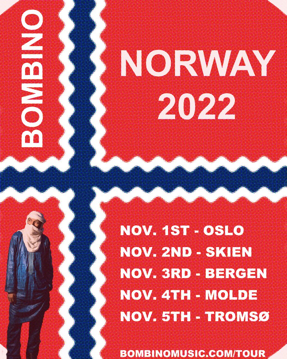 After a rest and some time in the studio recording a new record, we are heading back out on the road! First up, a week in #norway 🇳🇴 bombinomuic.com/tour for more info!