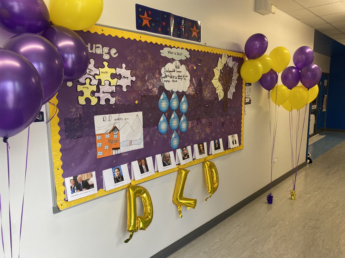The staffstudents in <a href="/PowerstownETNS/">Powerstown ETNS</a> D15 visited the superb DLD Language Class students display on #GrowingwithDLD to raise awareness of #DevLangDis on their way for the annual ‘Balloon Walk for DLD’ for <a href="/RADLDcam/">RADLDcampaign</a> #DLDAwarenessDay Great joint working by health &amp; education!@iaslt