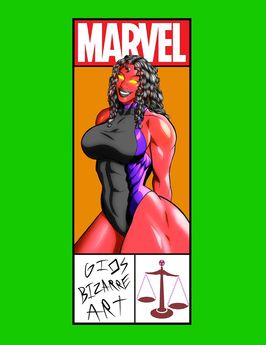 Red #SheHulk variant cover
.
#SheHulkAttorneyAtLaw  #muscularwomen #DigitalArtist #art #Marvel #procreate #digitaldrawing #sketch #sketchtober #inktober #MarvelStudios