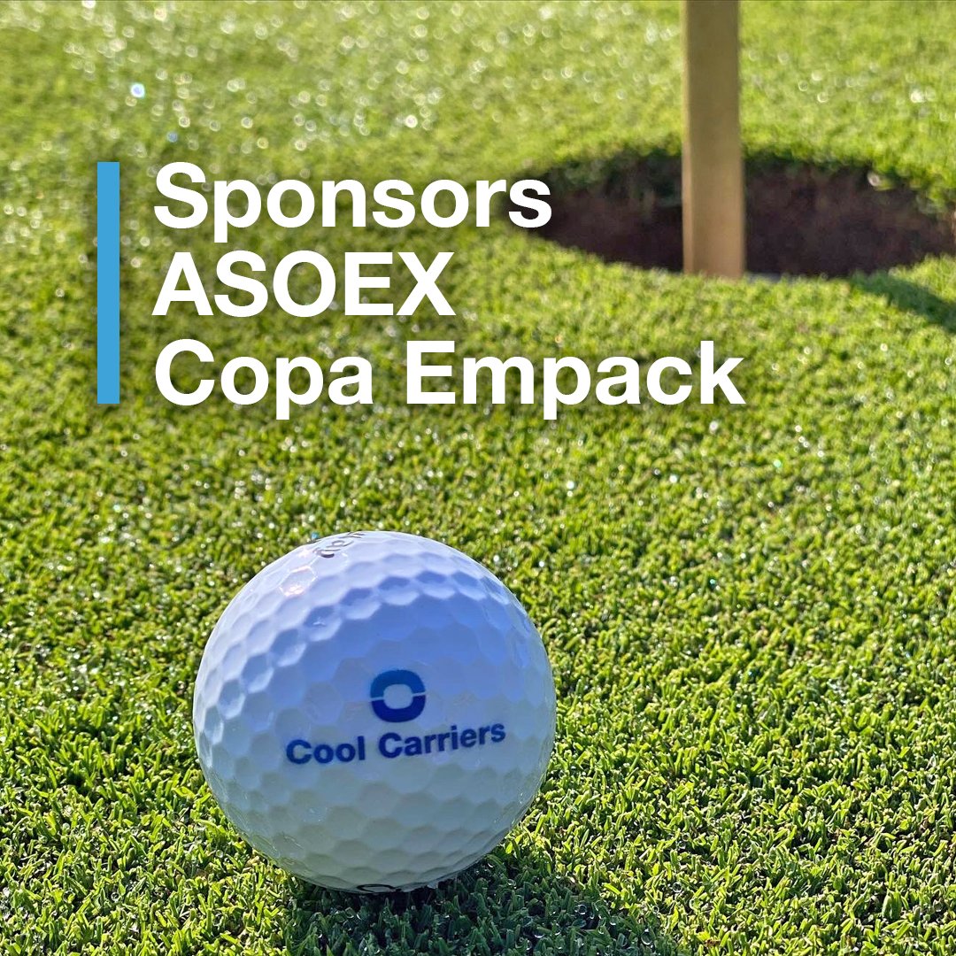 Coolcarriescl's tweet photo. Auspiciadores oficiales del campeonato ASOEX. Copa Empack. Felicitaciones a los ganadores! #coolcarriers #golf #asoex https://t.co/8QhAIdjZwa