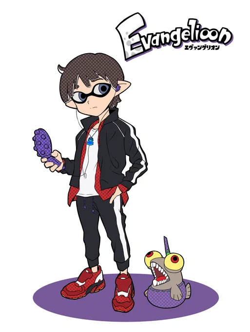 エヴァンゲリオン×スプラトゥーン 