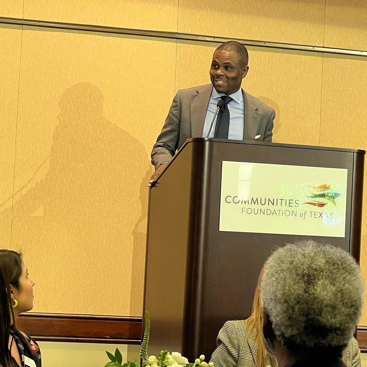 It was great to spend some valuable time this week discussing philanthropy with other leaders at the Communities Foundation of Texas!